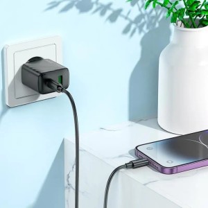 Hoco CS23A PD30W Fast Charger + 1m Lightning Cable