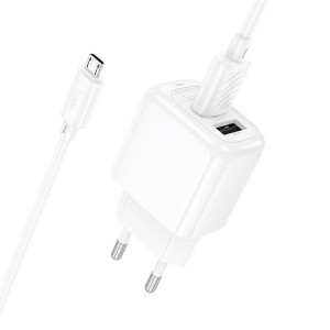 Hoco CS51A 2USB Charger + 12W MicroUSB Cable