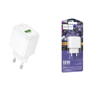 Cargador Adaptador Sin Cable USB QC3.0 Hoco CS52A 18W