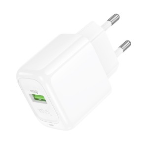 Cargador Hoco CS52A 18W QC3.0 USB-A Rápido y Compacto