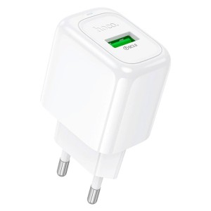 Cargador Hoco CS52A 18W QC3.0 USB-A Rápido y Compacto