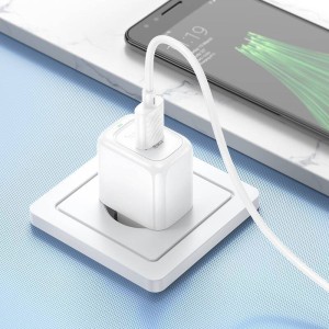 Cargador Hoco CS52A 18W con Cable MicroUSB | Carga Rápida QC3.0