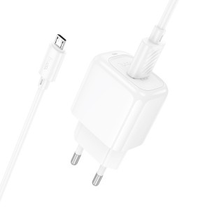 Cargador Hoco CS52A 18W con Cable MicroUSB | Carga Rápida QC3.0