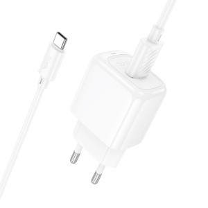 Cargador Hoco CS52A 18W con Cable Type-C | Rápido y Seguro