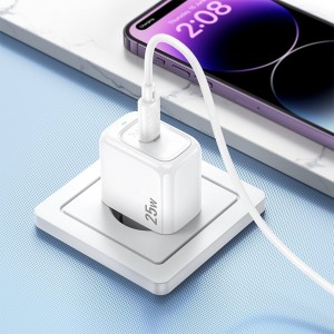 Cargador Hoco CS53A PD 25W USB-C | Rápido, Compacto y Seguro