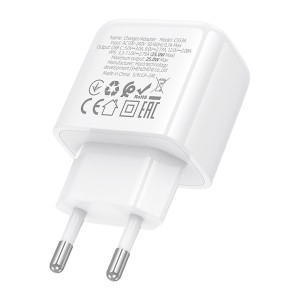 Cargador Hoco CS53A PD 25W USB-C | Rápido, Compacto y Seguro