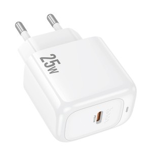 Cargador Hoco CS53A PD 25W USB-C | Rápido, Compacto y Seguro