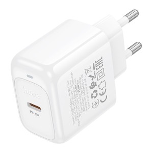 Cargador Hoco CS53A PD 25W USB-C | Rápido, Compacto y Seguro