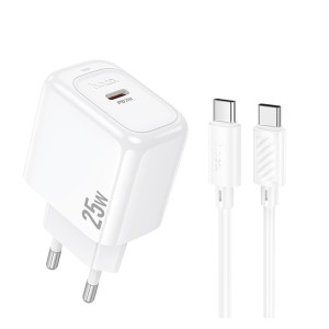Cargador Hoco CS53A PD 25W USB-C | Rápido, Compacto y Seguro