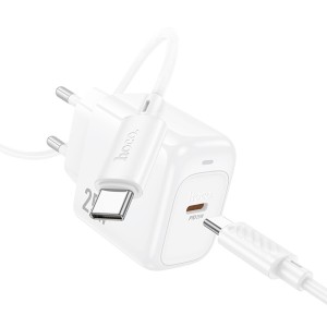 Hoco CS53A 25W Fast Charger + USB-C Cable | Compact and Efficient