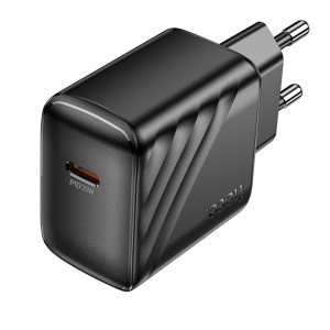 Cargador Hoco CS24A 25W USB-C | Adaptador de carga rápida sin cable