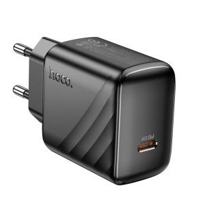 Cargador Hoco CS24A 25W USB-C | Adaptador de carga rápida sin cable