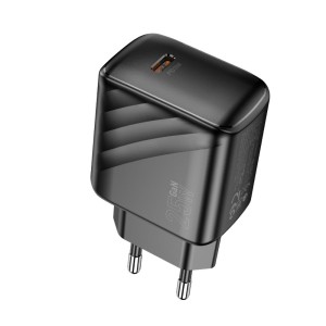 Cargador Hoco CS24A 25W USB-C | Adaptador de carga rápida sin cable