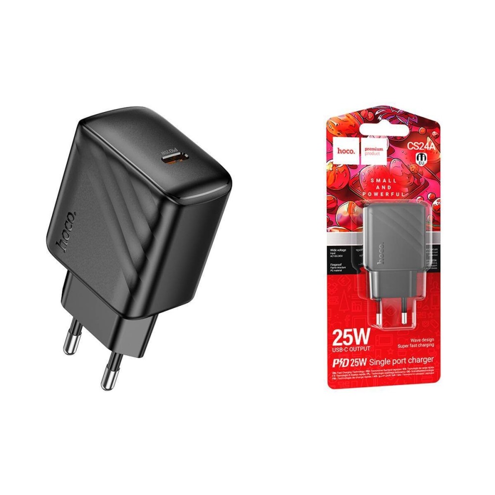 Cargador Adaptador Sin Cable Tipo C Hoco CS24A PD25W