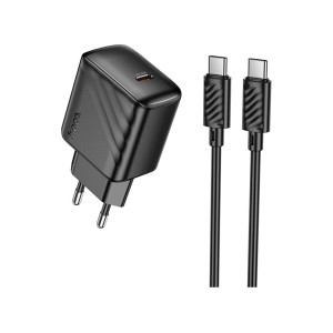 Hoco CS24A 25W Charger with Type-C Cable | Fast and Compact Charging