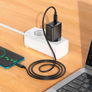 Hoco CS24A 25W Charger with Type-C Cable | Fast and Compact Charging