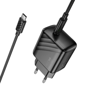 Hoco CS24A 25W Charger with Type-C Cable | Fast and Compact Charging