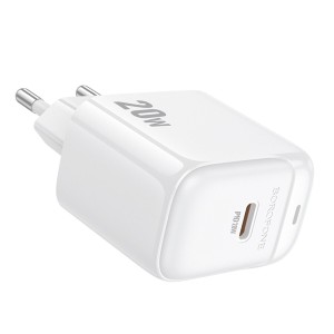 Cargador Borofone BAS43A 20W USB-C | Carga Rápida y Compacta