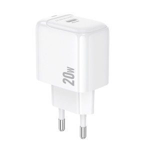 Cargador Borofone BAS43A 20W USB-C | Carga Rápida y Compacta
