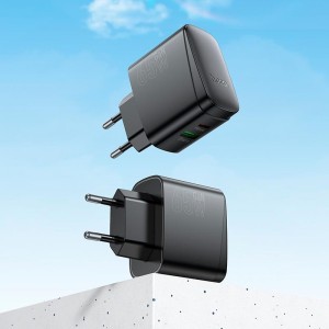 HOCO CS63A 65W USB-C + USB-A Fast Charger | Powerful and Safe