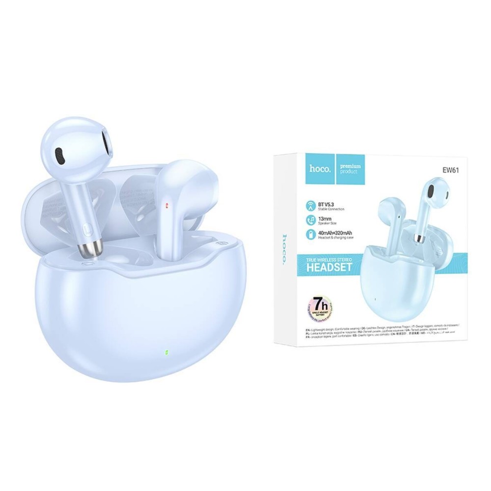 Hoco EW61 Audífonos Bluetooth In-Ear | True Wireless, 7H de Autonomía