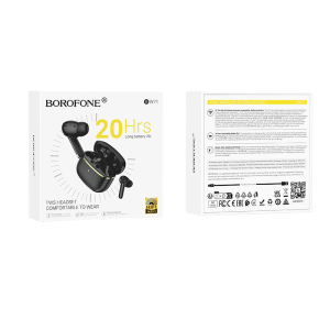 Audífonos Bluetooth Borofone BW71 In-Ear | Sonido Estéreo y Batería de 20H