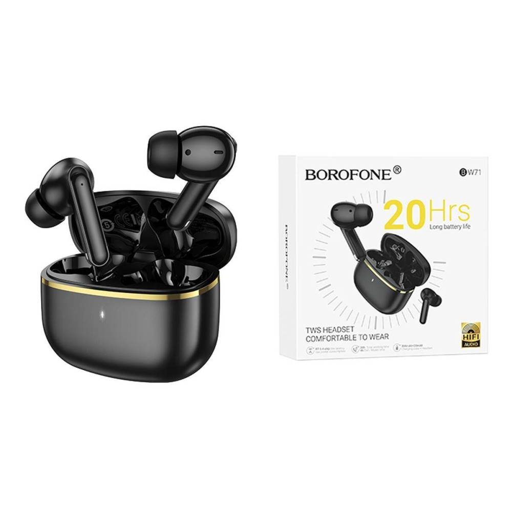 Audífonos Bluetooth Borofone BW71 In-Ear | Sonido Estéreo y Batería de 20H
