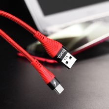 Cable Hoco U53 USB-A a Tipo-C 5A 1,2m – Carga Rápida y Alta Durabilidad