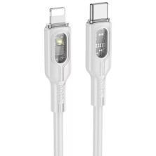 Hoco U120 Type-C to Lightning PD 27W Cable – Fast Charging and Elegant Design