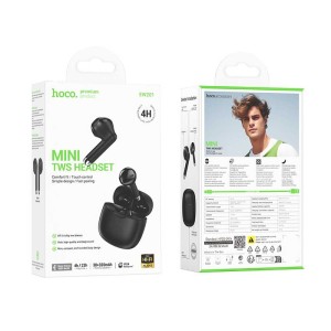 Audífonos Inalámbricos Hoco EW201 | Bluetooth 5.4, Sonido Premium y Control Táctil