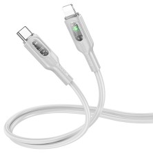 Hoco U120 Type-C to Lightning PD 27W Cable – Fast Charging and Elegant Design