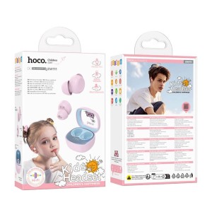 Audífonos Bluetooth Hoco EW111 para Niños – Inalámbricos, Livianos y Seguros 🎧