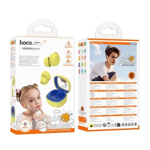 Audífonos Bluetooth Hoco EW111 para Niños – Inalámbricos, Livianos y Seguros 🎧