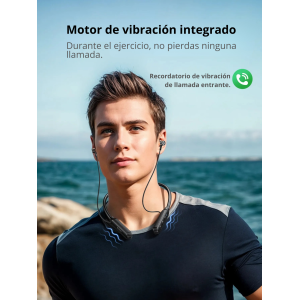 Audífonos Bluetooth Deportivos Hoco ES74 – 30h de batería, Neckband Magnético