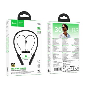 Hoco ES74 Sports Bluetooth Headphones – 30h Battery Life, Magnetic Neckband