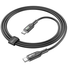 Hoco U120 Type-C to Type-C Cable 60W - Fast Charging and Smart Shutdown