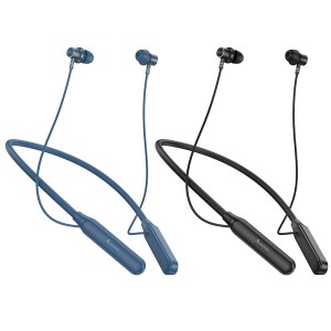 Audífonos Inalámbricos Bluetooth con Cable Deportivos 30Hrs Hoco ES74