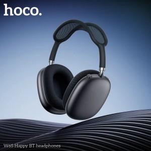 Audífonos Hoco W65 Bluetooth 5.4 HiFi – Hasta 45h de batería | Inalámbricos con Micrófono