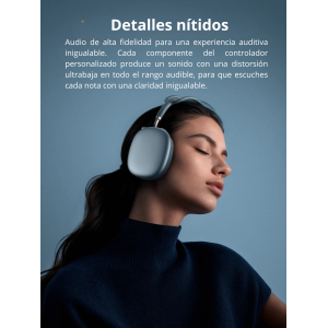 Audífonos Hoco W65 Bluetooth 5.4 HiFi – Hasta 45h de batería | Inalámbricos con Micrófono
