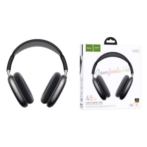 Audífonos Hoco W65 Bluetooth 5.4 HiFi – Hasta 45h de batería | Inalámbricos con Micrófono
