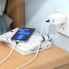 Borofone BX84 USB-C to Lightning PD Cable 20W | Fast Charging and Durability