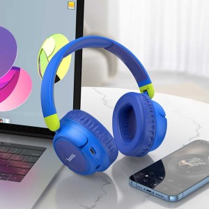 Audífonos Bluetooth Hoco W43 – HiFi, 25h, AUX y TF Card