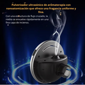 Soporte Auto con Carga Inalámbrica 20W y Aromatizador