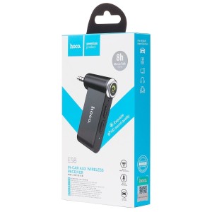 Receptor Bluetooth Hoco E58 AUX 3.5mm para Auto y Audio