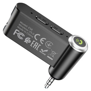 Receptor Bluetooth Hoco E58 AUX 3.5mm para Auto y Audio