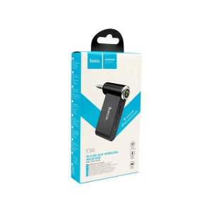 Receptor Bluetooth Hoco E58 AUX 3.5mm para Auto y Audio