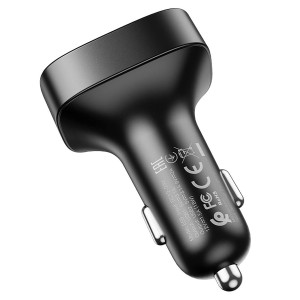 Transmisor FM Bluetooth Hoco E59 con Carga Rápida USB QC 3.0