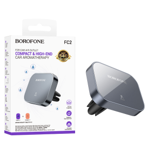 Borofone FC2 Car Air Freshener Grey Grid