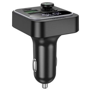 Hoco E85 38W Car Charger with Bluetooth & FM | PD/QC Fast Charging