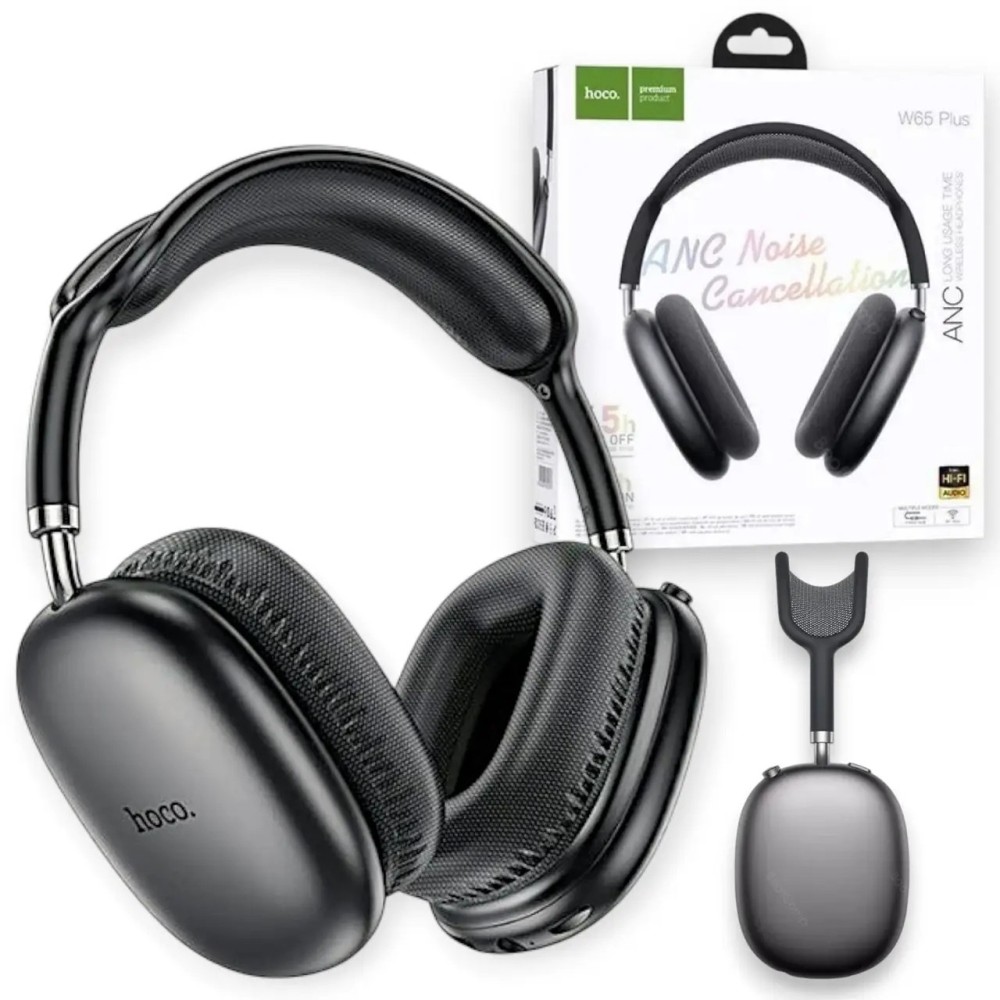Hoco W65 Plus Happy ANC Headphones | Bluetooth 5.4, ANC and 45h Battery Life – CDCTECNO
